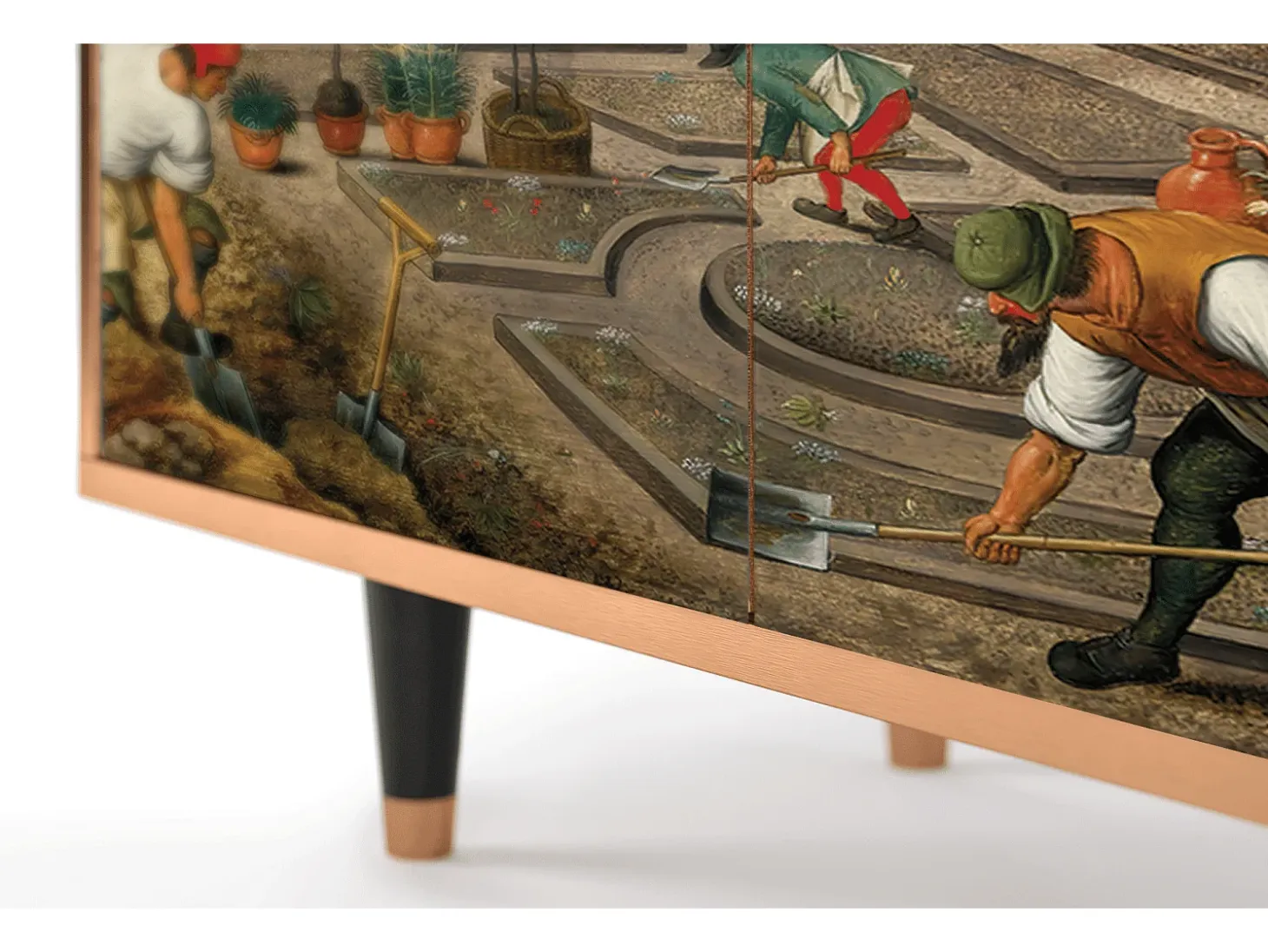 Aparador - 94x96x48 cm - BS3 - The Younger - Spring, Nogal