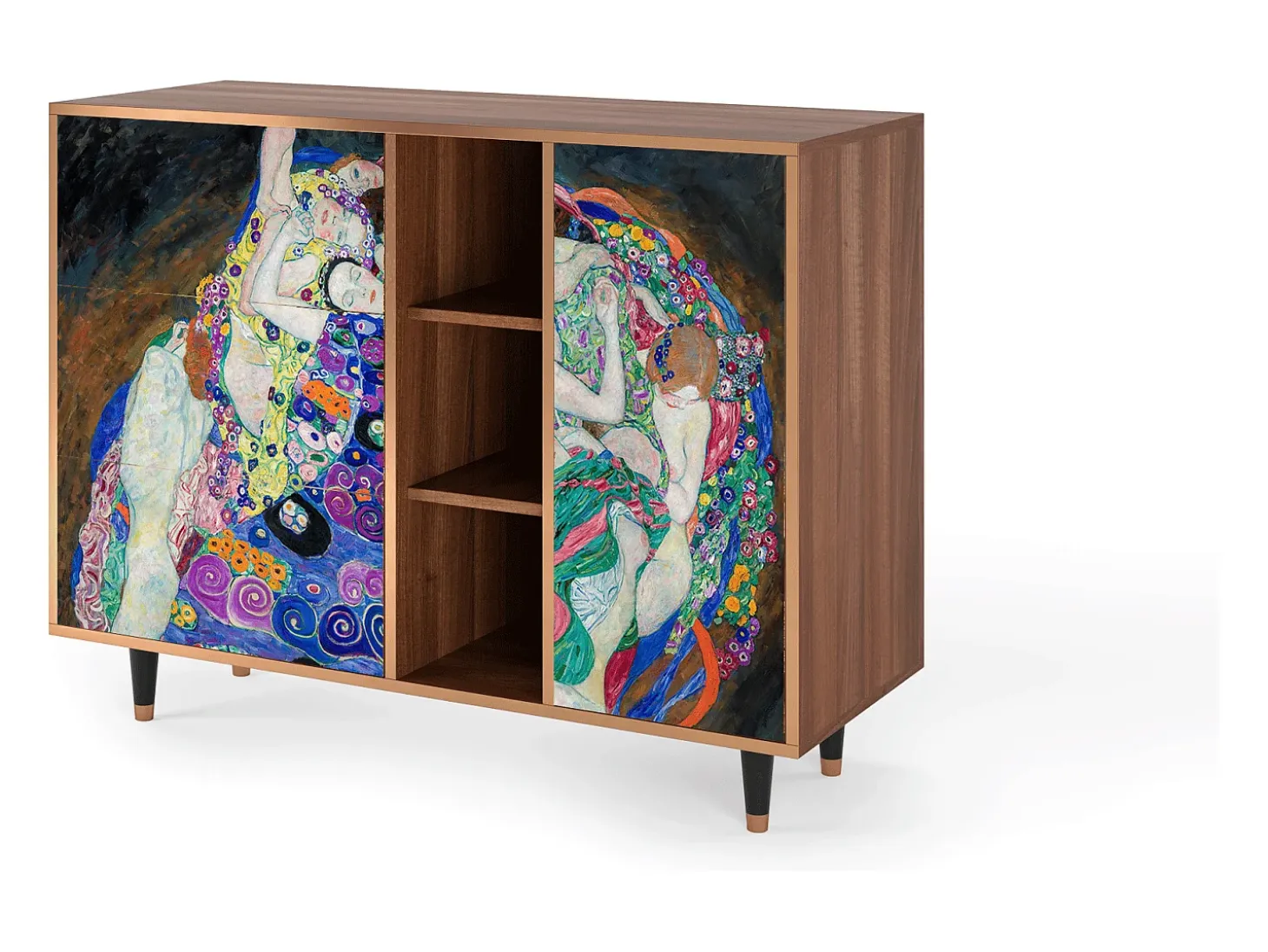 Aparador - 125x98x48 cm - BS2 - The Maiden by Klimt, Nogal