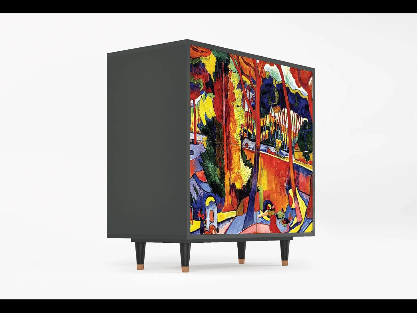 Aparador - 94x96x48 cm - BS3 - The Turning Road, Antracita