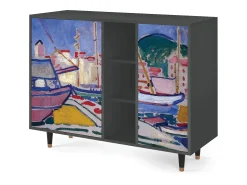 Aparador - 125x98x48 cm - BS2 - The Port of Collioure , Antracita