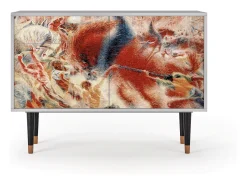 Aparador - 115x85x48 cm - BS4 - The City Rises, Gris