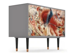 Aparador - 115x85x48 cm - BS4 - The City Rises, Gris