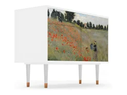 Aparador - 115x85x48 cm - BS4 - The Poppy Field , Blanco