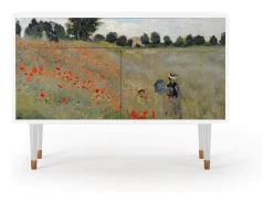 Aparador - 115x85x48 cm - BS4 - The Poppy Field , Blanco