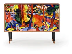 Aparador - 115x85x48 cm - BS4 - The Turning Road, Nogal