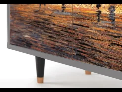 Aparador - 94x96x48 cm - BS3 - The Banks, Gris