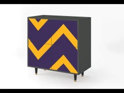Aparador - 94x96x48 cm - BS3 - The Brightest Way, Antracita