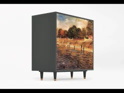 Aparador - 94x96x48 cm - BS3 - The Banks, Antracita