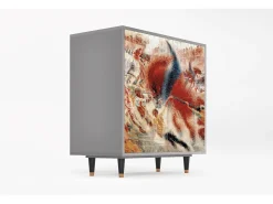 Aparador - 94x96x48 cm - BS3 - The City Rises, Gris