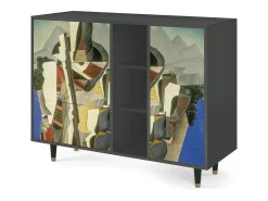 Aparador - 125x98x48 cm - BS2 - The Cubist Paintings , Antracita