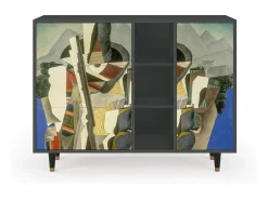 Aparador - 125x98x48 cm - BS2 - The Cubist Paintings , Antracita