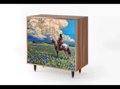 Aparador - 94x96x48 cm - BS3 - Thunderheads by Dean, Nogal