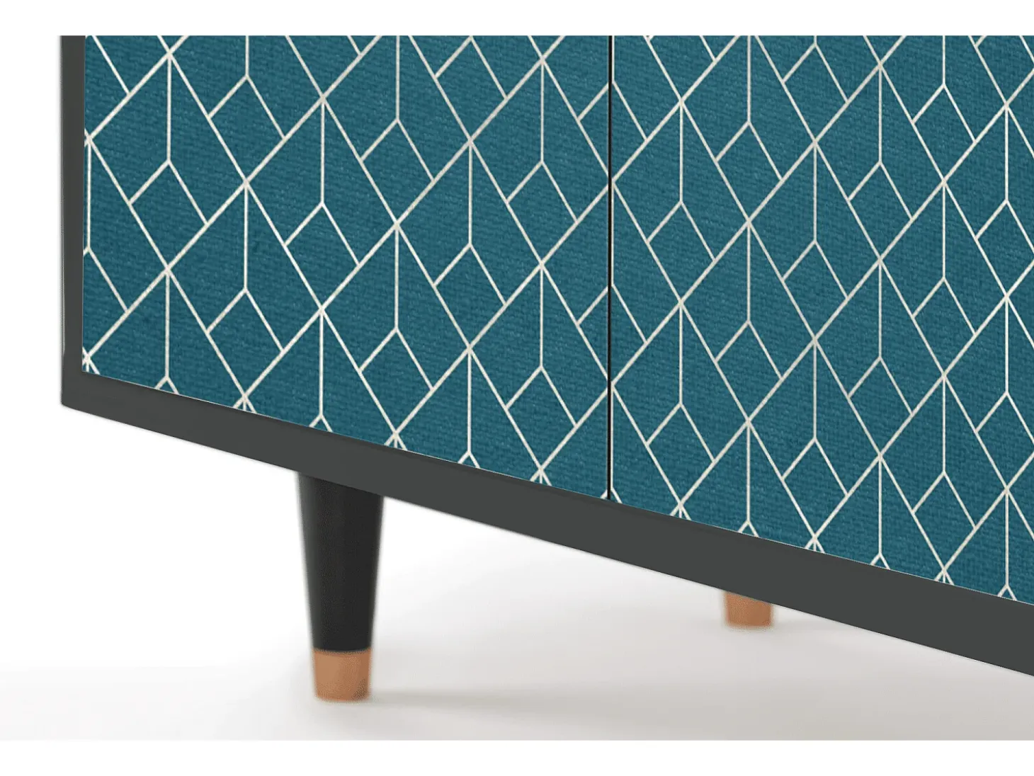 Aparador - 94x96x48 cm - BS3 - Turquoise Geometry, Antracita