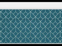 Aparador - 115x85x48 cm - BS4 - Turquoise Geometry, Blanco