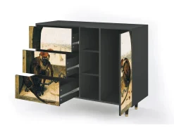 Aparador - 125x98x48 cm - BS2 - Two Monkeys, Antracita