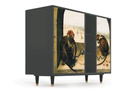 Aparador - 125x98x48 cm - BS2 - Two Monkeys, Antracita