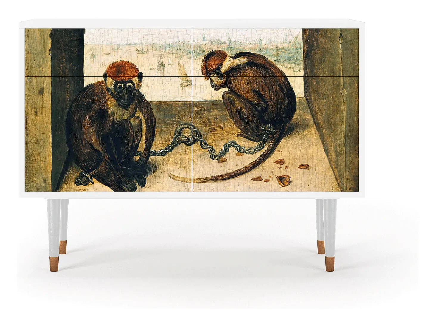 Aparador - 115x85x48 cm - BS4 - Two Monkeys, Blanco