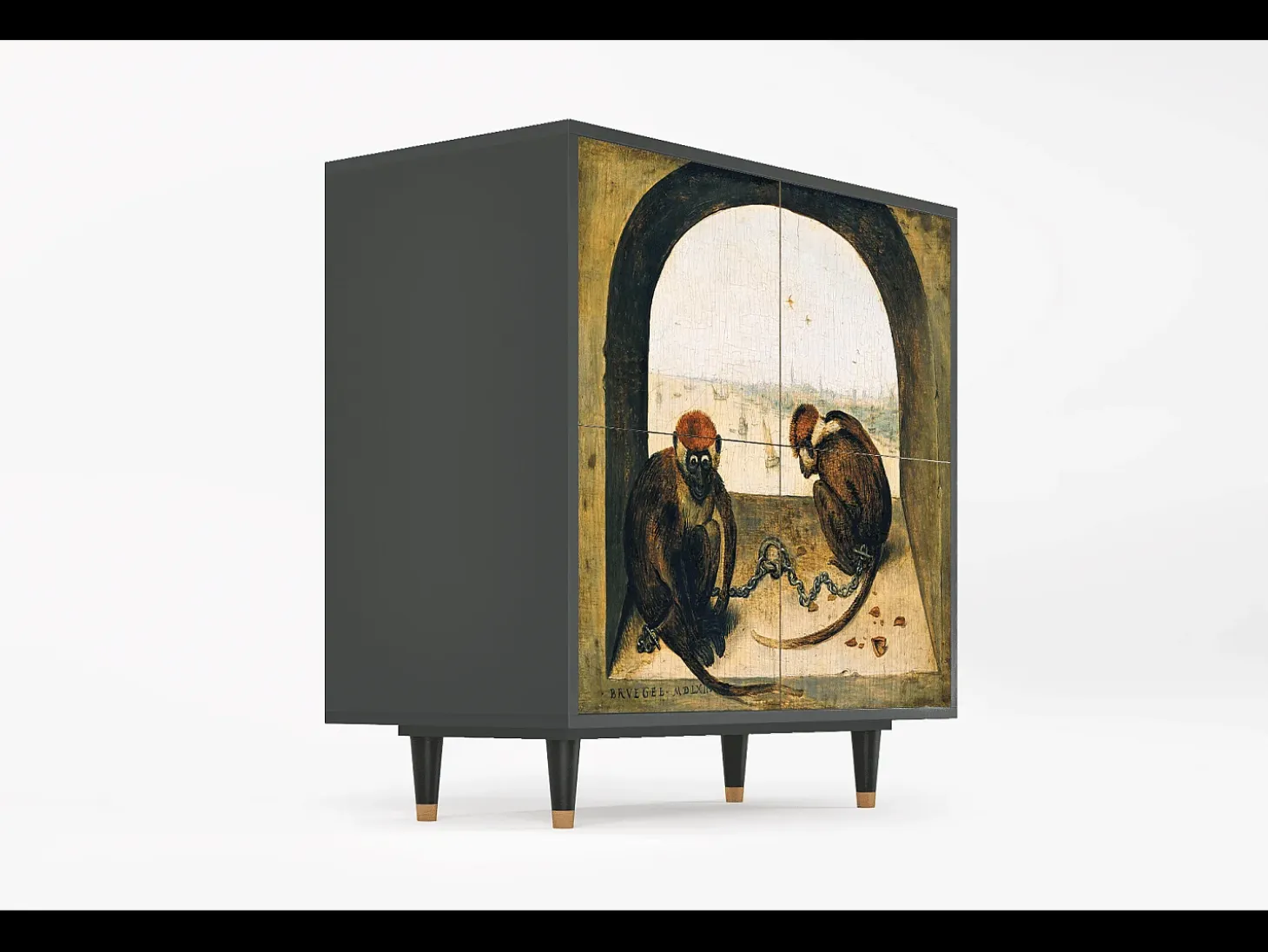 Aparador - 94x96x48 cm - BS3 - Two Monkeys, Antracita