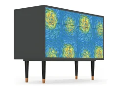 Aparador - 115x85x48 cm - BS4 - Van Gogh Lights, Antracita