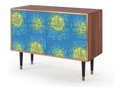 Aparador - 115x85x48 cm - BS4 - Van Gogh Lights, Nogal