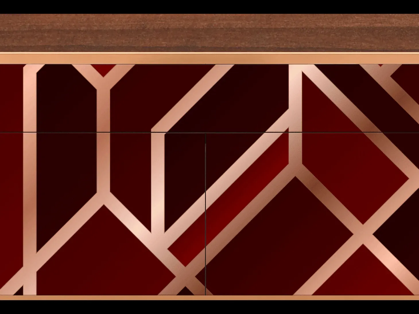 Aparador - 115x85x48 cm - BS4 - Velvet 1920's, Nogal