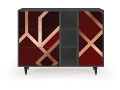 Aparador - 125x98x48 cm - BS2 - Velvet 1920's, Antracita