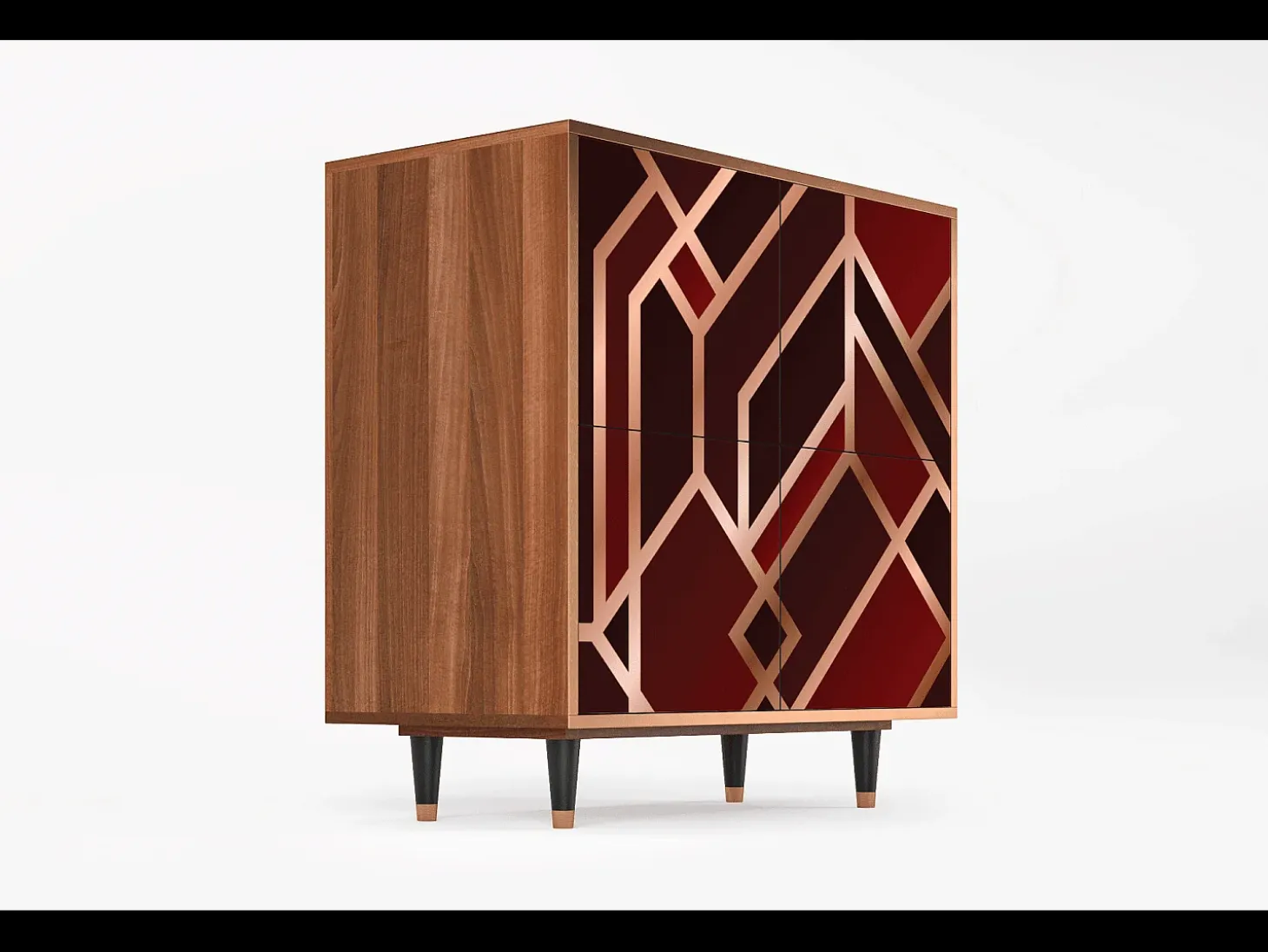 Aparador - 94x96x48 cm - BS3 - Velvet 1920's, Nogal
