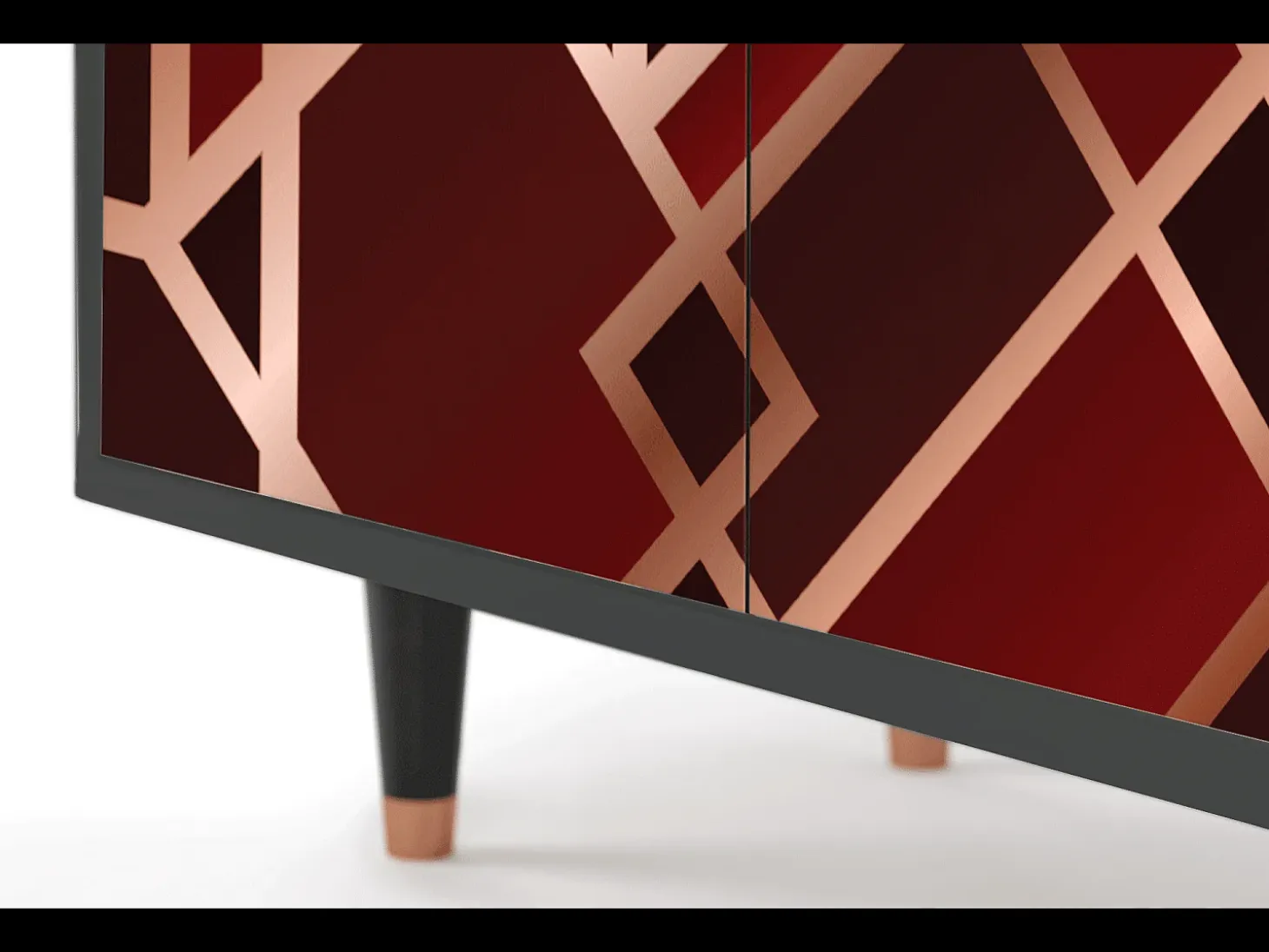 Aparador - 94x96x48 cm - BS3 - Velvet 1920's, Antracita