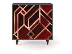 Aparador - 94x96x48 cm - BS3 - Velvet 1920's, Antracita