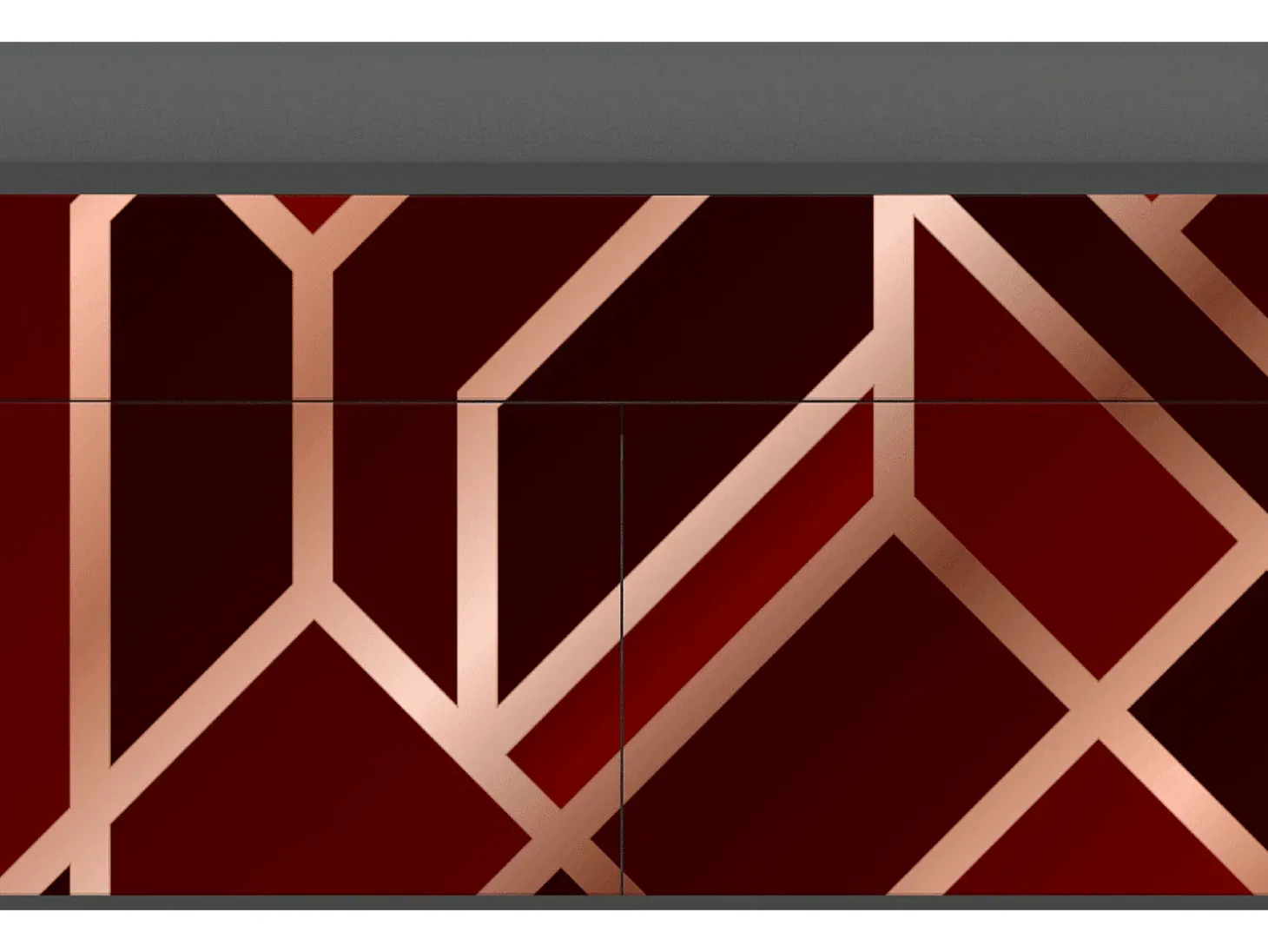Aparador - 115x85x48 cm - BS4 - Velvet 1920's, Antracita