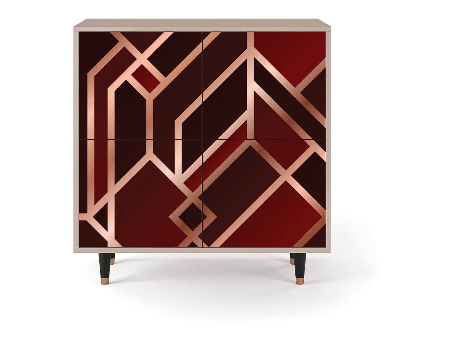 Aparador - 94x96x48 cm - BS3 - Velvet 1920's, Latte