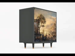 Aparador - 94x96x48 cm - BS3 - Venice, Antracita