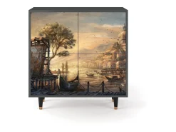 Aparador - 94x96x48 cm - BS3 - Venice, Antracita