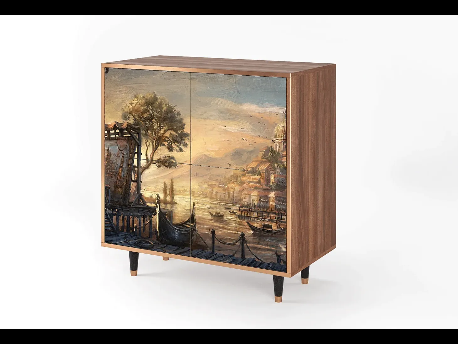 Aparador - 94x96x48 cm - BS3 - Venice, Nogal