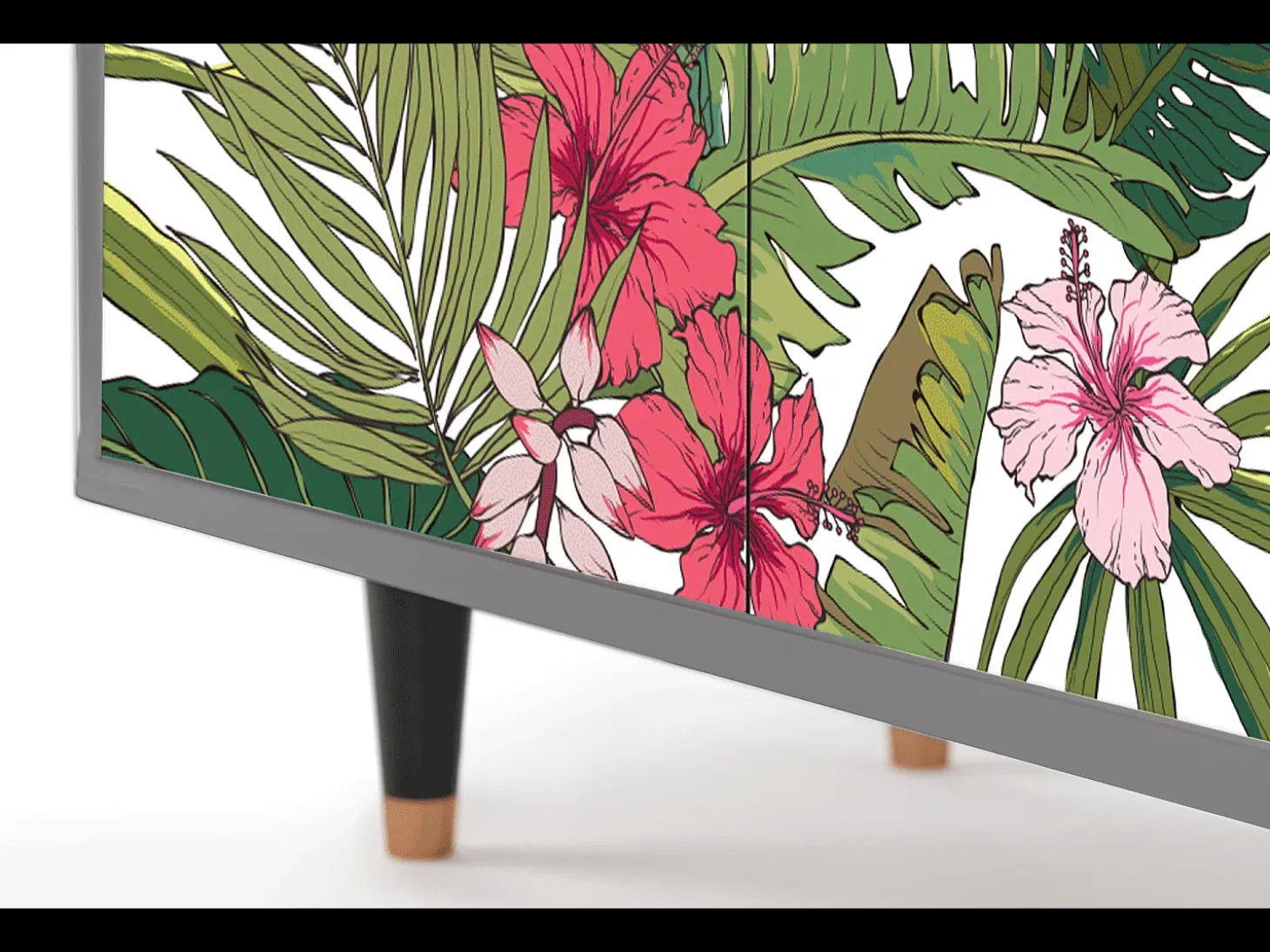 Aparador - 94x96x48 cm - BS3 - Verdant Tropics, Gris