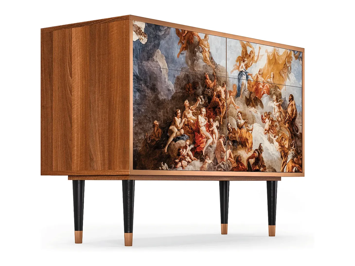 Aparador - 115x85x48 cm - BS4 - Versailles, Nogal