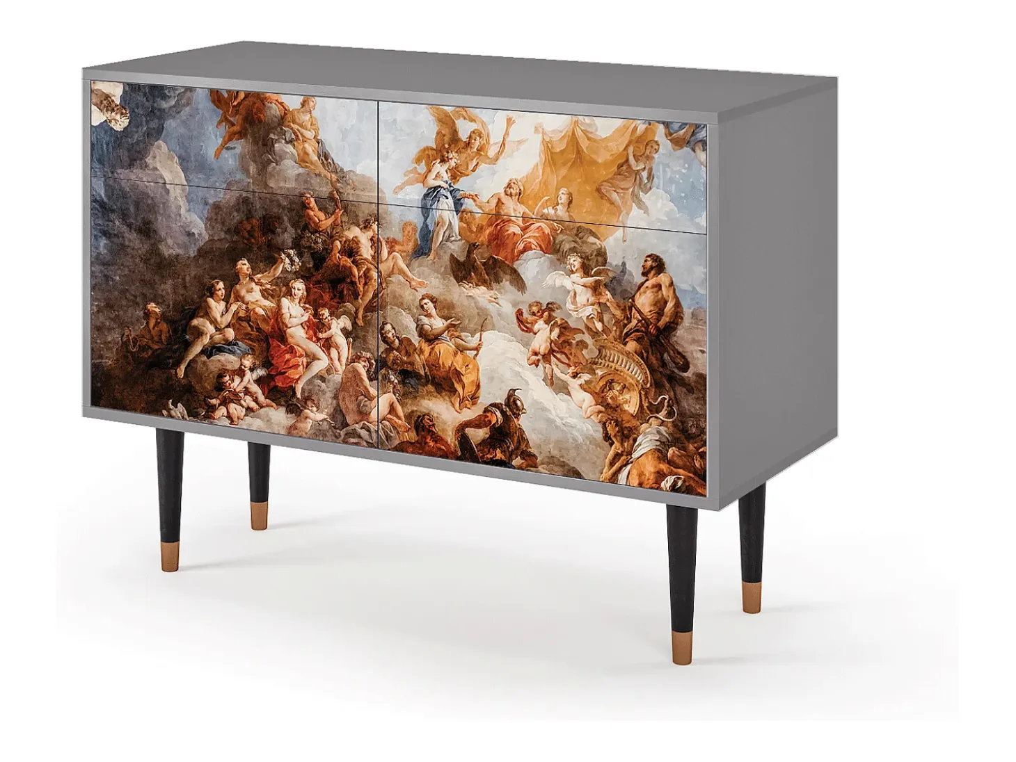 Aparador - 115x85x48 cm - BS4 - Versailles, Gris