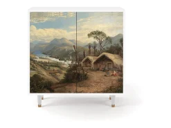Aparador - 94x96x48 cm - BS3 - View Across the Plains , Blanco