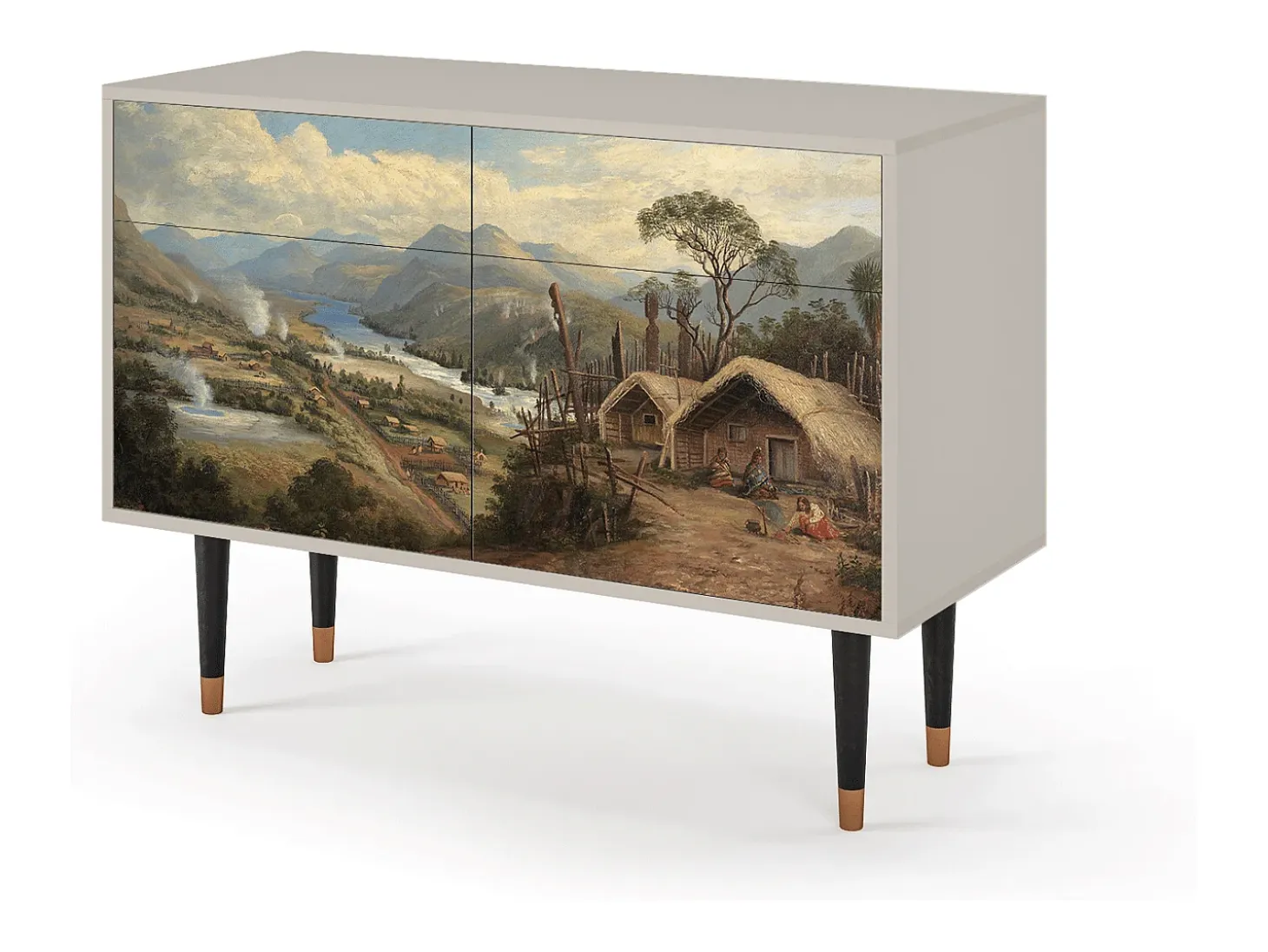 Aparador - 115x85x48 cm - BS4 - View Across the Plains , Arena