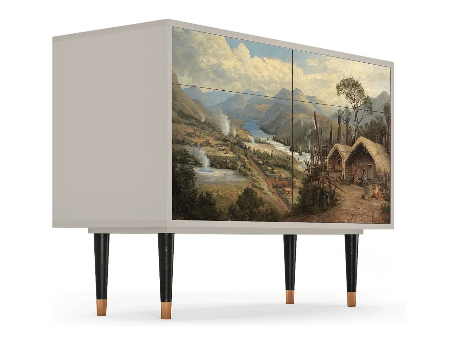 Aparador - 115x85x48 cm - BS4 - View Across the Plains , Arena