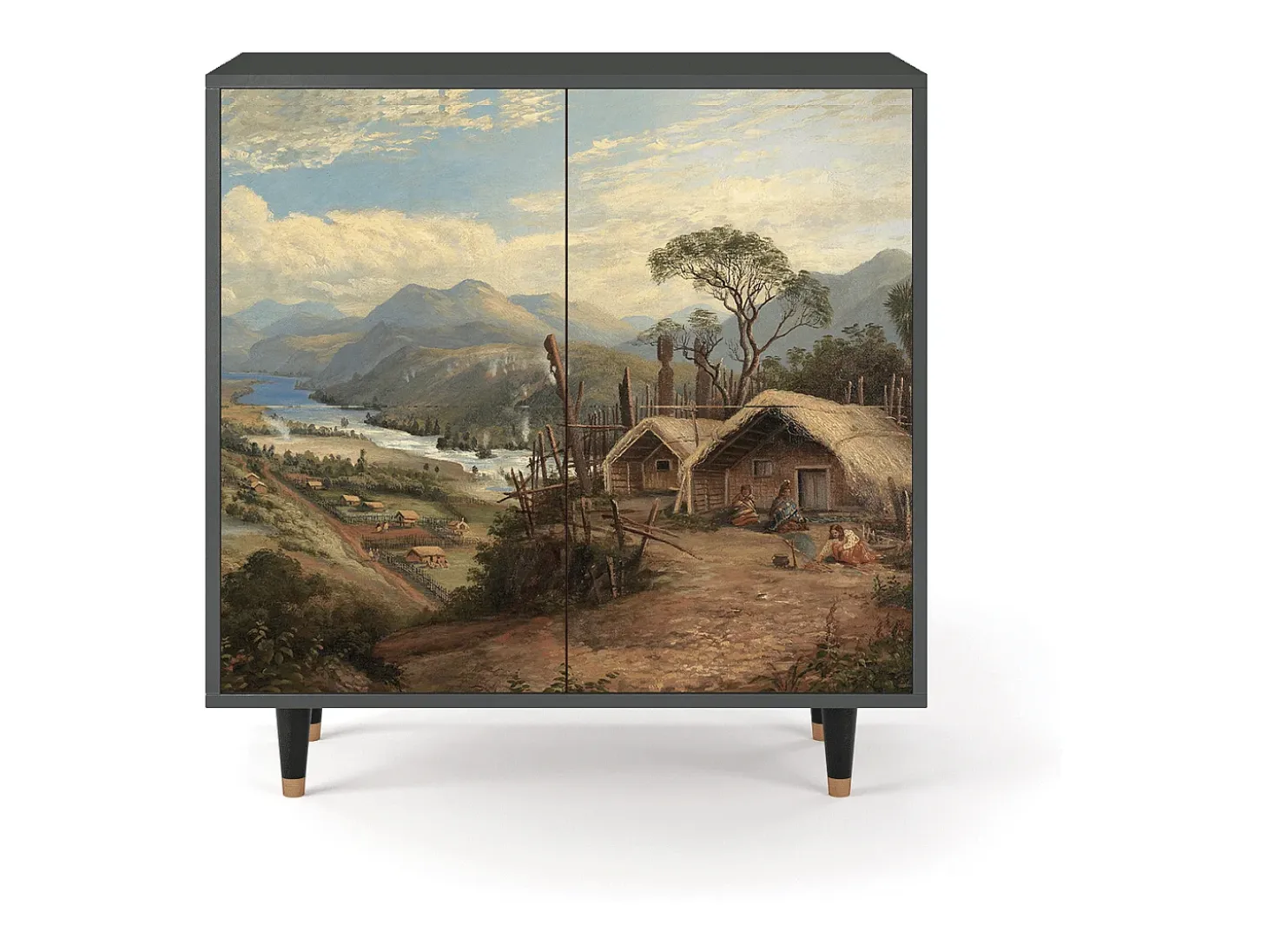 Aparador - 94x96x48 cm - BS3 - View Across the Plains , Antracita