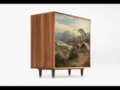 Aparador - 94x96x48 cm - BS3 - View Across the Plains , Nogal