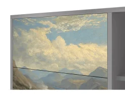Aparador - 125x98x48 cm - BS2 - View Across the Plains , Gris