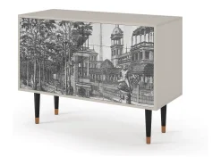 Aparador - 115x85x48 cm - BS4 - View of the Piazza, Arena