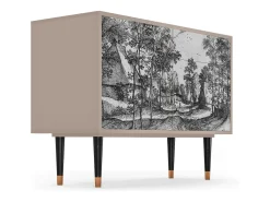 Aparador - 115x85x48 cm - BS4 - Village Road, Latte