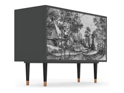 Aparador - 115x85x48 cm - BS4 - Village Road, Antracita