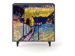 Aparador - 94x96x48 cm - BS3 - Winter Landscape, Antracita