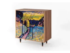 Aparador - 94x96x48 cm - BS3 - Winter Landscape, Nogal