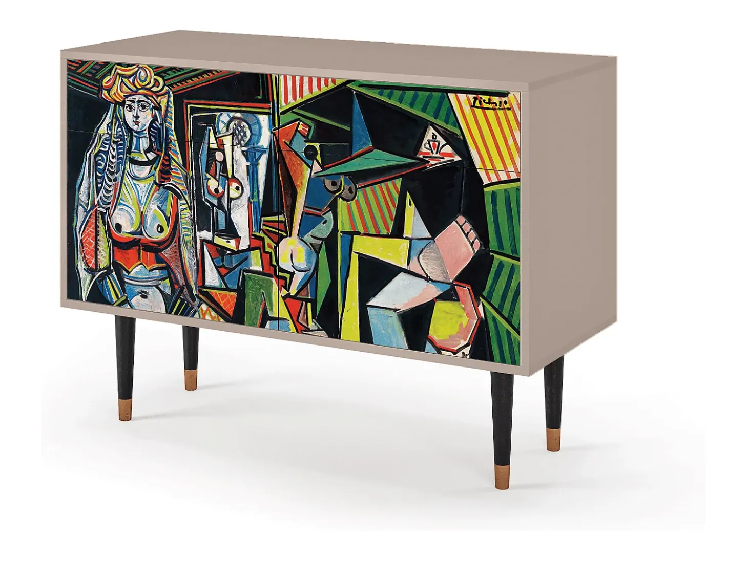 Aparador - 115x85x48 cm - BS4 - Women of Algiers, Latte