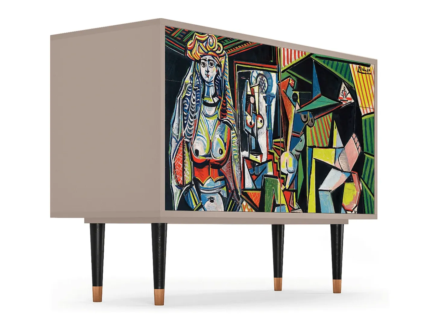 Aparador - 115x85x48 cm - BS4 - Women of Algiers, Latte